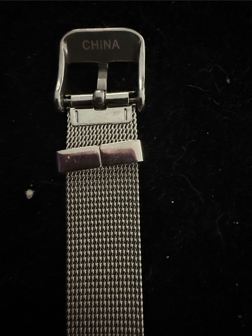 Premier Designs Silver Mesh Bracelet Watch | Minimalist White Dial | Japan Movt - Picture 4 of 7